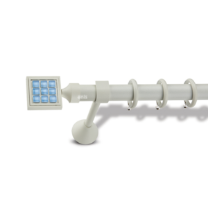 Μεταλλικό κουρτινόξυλο Apollon 2 Pastel