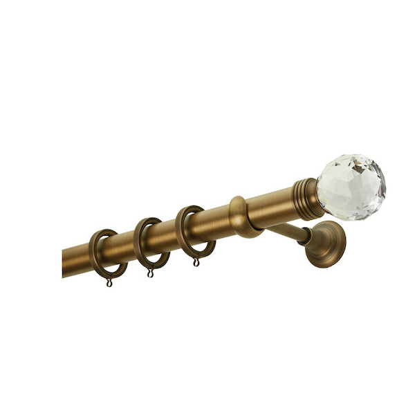 Μεταλλικό κουρτινόξυλο CL0434-35-MK - Image 2