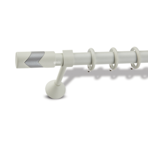 Μεταλλικό κουρτινόξυλο Eurotas Pastel