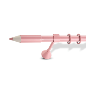 Μεταλλικό κουρτινόξυλο Pencil Pastel