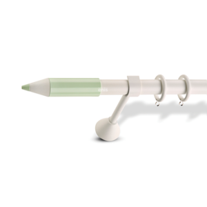 Μεταλλικό κουρτινόξυλο Pencil Pastel