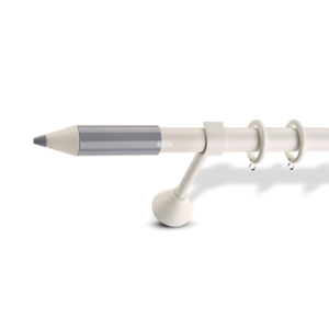 Μεταλλικό κουρτινόξυλο Pencil Pastel