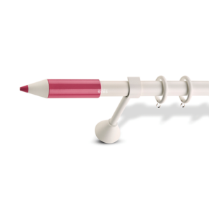 Μεταλλικό κουρτινόξυλο Pencil Pastel