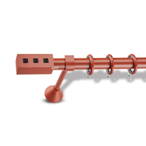 Μεταλλικό κουρτινόξυλο Perseus Pastel