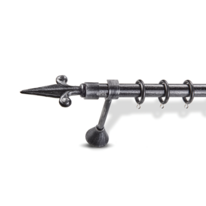 Μεταλλικό κουρτινόξυλο Akontio Pastel