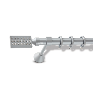 Μεταλλικό κουρτινόξυλο Antigoni Strass Pastel