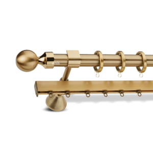 Μεταλλικό κουρτινόξυλο Ball