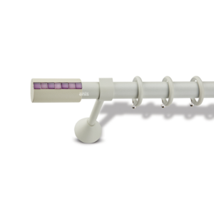 Μεταλλικό κουρτινόξυλο Horizontal 2 Pastel