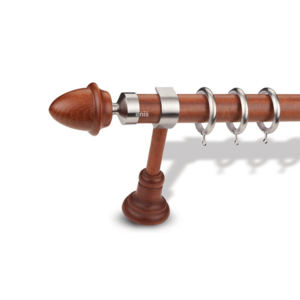 Ξύλινο κουρτινόξυλο Koukounara