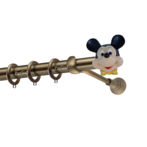 Μεταλλικό κουρτινόξυλο Mickey Mouse
