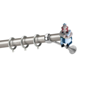 Μεταλλικό κουρτινόξυλο Ovelix