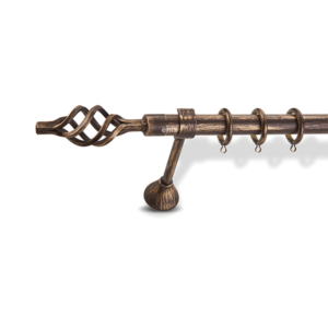 Μεταλλικό κουρτινόξυλο Plekto Pastel