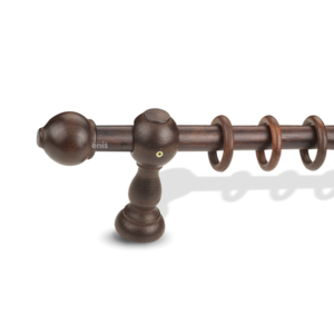 Ξύλινο κουρτινόξυλο Set Wooden F22