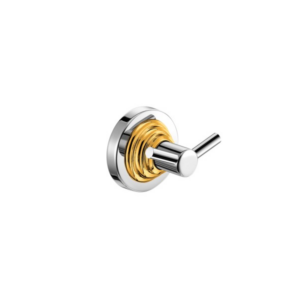 Διπλό Άγκιστρο Vintage Chrome/Gold 24K