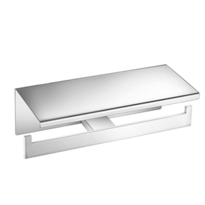 Διπλή Χαρτοθήκη με καπάκι Monogramm Chrome