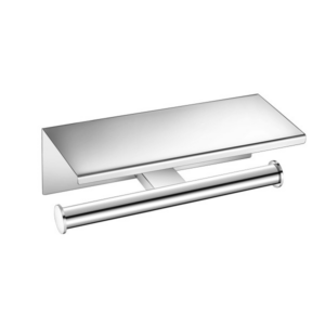 Διπλή Χαρτοθήκη με καπάκι Academia Chrome