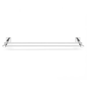 Πετσετοθήκη Διπλή Strong Chrome