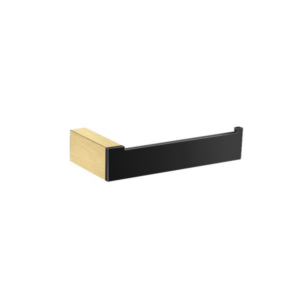 Χαρτοθήκη Allegory Brushed Brass/Black Mat