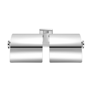 Διπλή Χαρτοθήκη με καπάκι Enigma Chrome