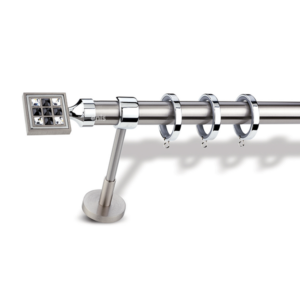 Μεταλλικό κουρτινόξυλο Apollonas Crystal Sfyrilato