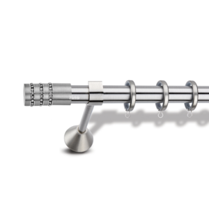 Μεταλλικό κουρτινόξυλο Areti Strass Sfyrilato