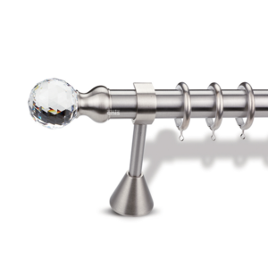 Μεταλλικό κουρτινόξυλο CrystalF60 Sfyrilato