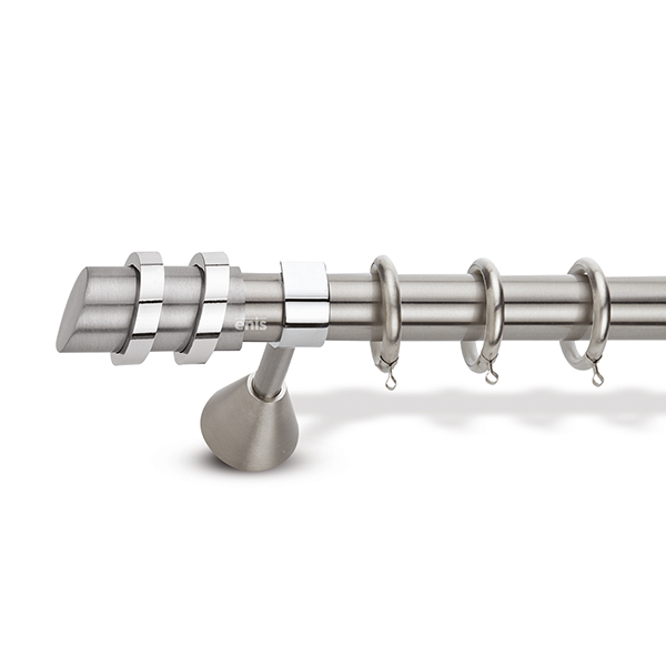 Μεταλλικό κουρτινόξυλο Daphne Sfyrilato