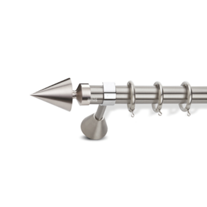 Μεταλλικό κουρτινόξυλο Konos Sfyrilato