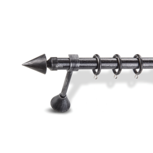 Μεταλλικό κουρτινόξυλο Konos Sfyrilato