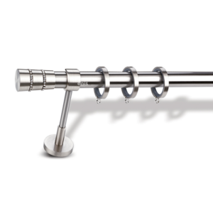 Μεταλλικό κουρτινόξυλο Paros Strass