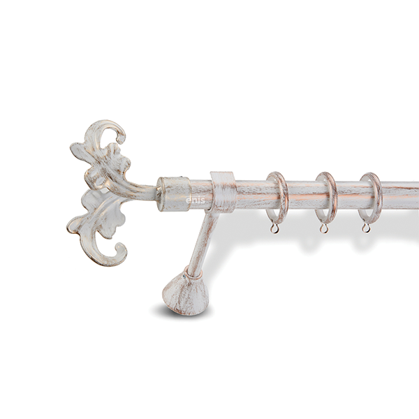 Μεταλλικό κουρτινόξυλο Poseidon Sfyrilato