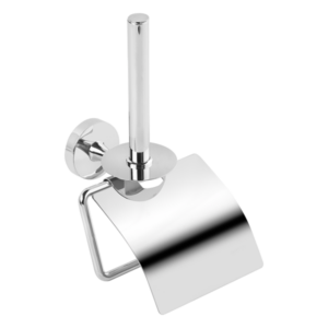 Διπλή Χαρτοθήκη με καπάκι Fairmont Chrome