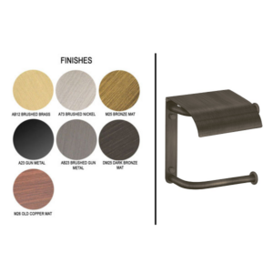 Διπλή Χαρτοθήκη με καπάκι Finishes