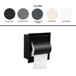 Εντοιχιζόμενη Χαρτοθήκη με καπάκι Colours