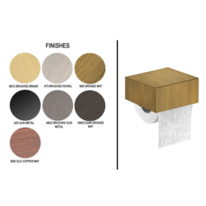 Χαρτοθήκη με καπάκι Finishes