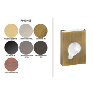 Θήκη για σακουλάκια υγιεινής Finishes