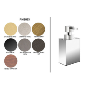 Επικαθήμενο Ντισπένσερ Finishes