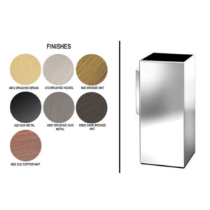 Επιτοίχια Ποτηροθήκη Finishes