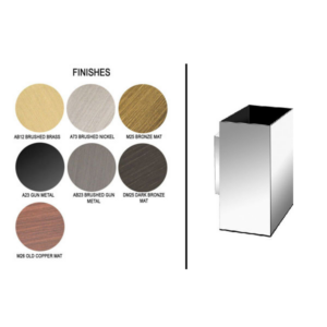 Επιτοίχια Ποτηροθήκη Finishes