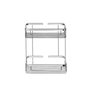 Διπλή Σπογγοθήκη Chrome