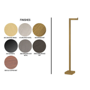 Επιδαπέδια Χαρτοθήκη Finishes