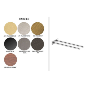 Πετσετοθήκη Διπλή Finishes