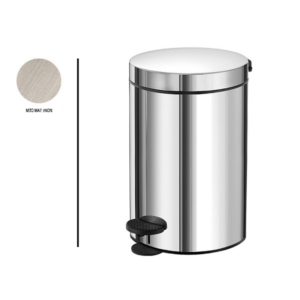 Χαρτοδοχείο 12lt Mat Inox