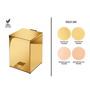 Χαρτοδοχείο 5lt Gold 24K