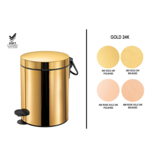 Χαρτοδοχείο 3lt Gold 24K