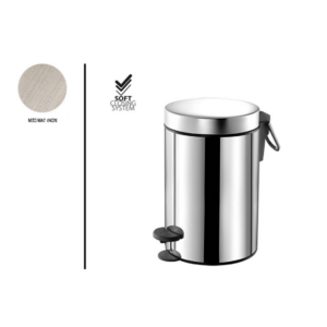 Χαρτοδοχείο 3lt Mat Inox