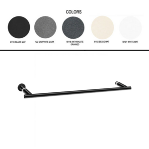 Λαβή/πετσετοθήκη για τζάμι Colours