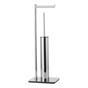 Επιδαπέδια Χαρτοθήκη με πιγκάλ Chrome