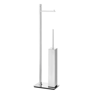 Επιδαπέδια Χαρτοθήκη με πιγκάλ Chrome