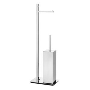 Επιδαπέδια Χαρτοθήκη με πιγκάλ Chrome